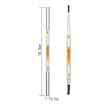 Rezistent la apa Sprânceană Creion cu două capete Impermeabil Ultra Fine Triunghi Creion Sprancene Moda Spranceana Linie de Instrumente de Machiaj