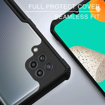 Rzants Pentru Samsung Galaxy M32 Caz Subțire De Acoperire Carcasă De Protecție Camera Gaură Mică Coajă De Telefon