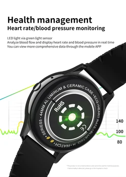 S8 Ceas Inteligent 1.28 Ecran IPS Full Touch Cu apelare Bluetooth de la Distanță Foto Heart Rate Monitor Sleep Tracker de Fitness pentru Femei Ceas