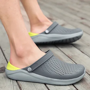 SAGACE 2019 Moda Vara Sandale Outdoor Barbati Pantofi Casual, Pantofi de Moda, Papuci de casă Respirabil de Mers pe jos de Plajă Sport Gaura J26