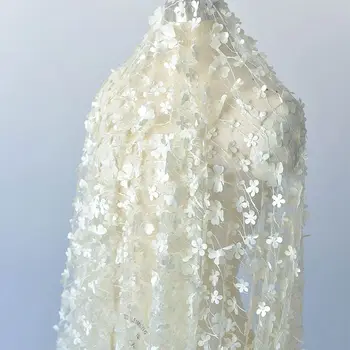 Sclipici Multicolor broderie tesatura dantelă rochie de mireasa de design materiale handmade, diy tesatura tesatura