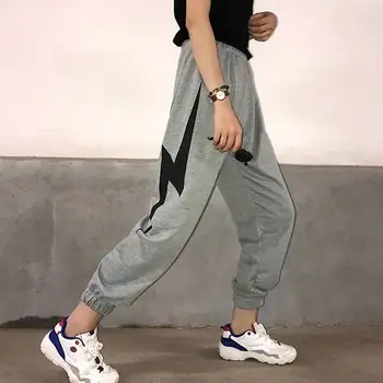 Simplu Creion Pantaloni Femei De Vara Lejere Casual Pantaloni De Trening Nou 2020 Moda Coreeană Stil Confortabil De Înaltă Talie Pantaloni Pentru Femeie