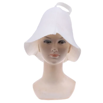 Simțit De Protecție A Capului De Baie Anti Foc Gratuit Dimensiune Stil Rusesc Capac De Duș Saună Pălărie
