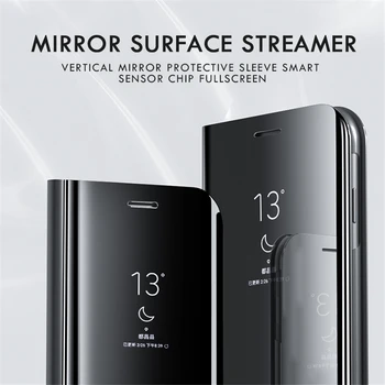 Smart View Flip Silicon de Caz Pentru Funda Samsung Galaxy S20 FE S21 Plus Nota 20, Ultra Lux din Piele Stand Magnetic Coperta de Carte