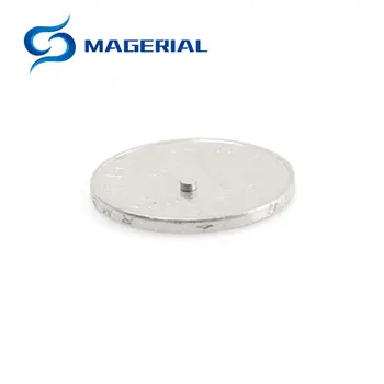 SmCo Magnet Subțire Diametru Disc Dia. 2x1.5 mm Clasa YXG28H 350 Grade C Temperatura Ridicată Permanentă Magneți de pământuri Rare 100buc