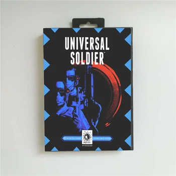 Soldat Universal - statele UNITE ale americii se Acoperă Cu Cutie de vânzare cu Amănuntul de 16 Biți MD Carte de Joc pentru Sega Megadrive Geneza Consolă de jocuri Video