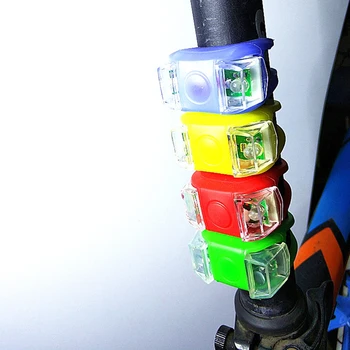 Spate cu LED-uri din Spate Flash Bec Stop Biciclete Decorative Lampa Ciclism Portabil Biciclete de Munte de Praf de Ciclism Piese