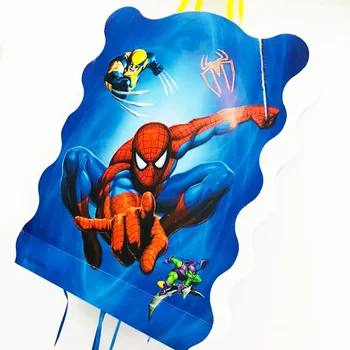 Spiderman Pliere Pinata Petrecere De Aniversare Pentru Copii Joc Decor Amuzant Băieți Consumabile Partid Ziua De Nastere Pentru Copii Petrecere Pinata Spiderman