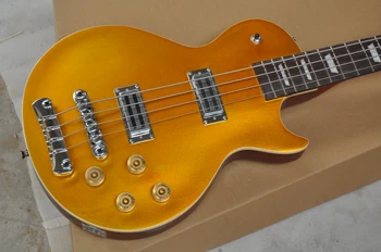Standard 4-string Chitara bas electric partea de sus de Aur 62