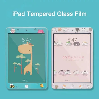 Sticlă călită Film Pentru iPad Pro 10.5 Ecran Protector Pentru iPad 10.2 2019 Aer 3 2 Pro 10.5 9.7 Mini 5 4 3 2 Desene animate film de Sticlă