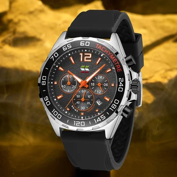 SWISH Barbati Ceas Nou Brand de Top de Lux Cuarț Oțel Inoxidabil Ceasuri Mens Sport rezistent la apă, Cronograf Relogio Masculino
