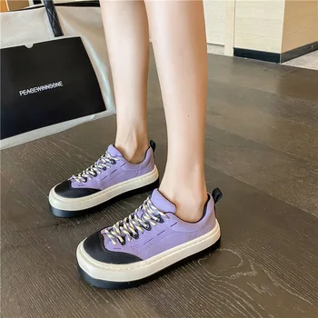 Tata Pantofi De Sex Feminin Ins Valul 2021 Primăvară Pantofi Noi De Sex Feminin Înălțime Creșterea Adidași Pantofi De Designer Adidasi Femei