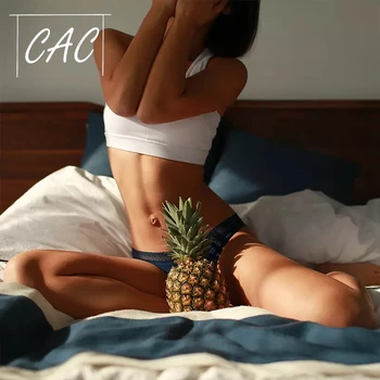 TCACT Lenjerie de corp pentru Femei Chilotei de Bumbac Thong Joase Sexy, Lenjerie Erotica Sportiv G-String de sex Feminin Dantelă Boxeri Plus Dimensiune Nouă