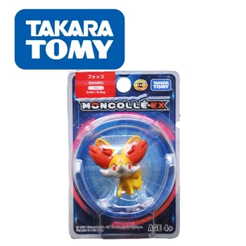 TOMY EX Asia-08 Pokemon Cifrele X/Y Fennekin Jucării Rafinat Aspect Frumos Colecție de Cadouri pentru Copii Personaj Anime
