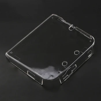 Transparent de Plastic Greu de Caz Capacul carcasei Pentru Nintendo 2DS+Film