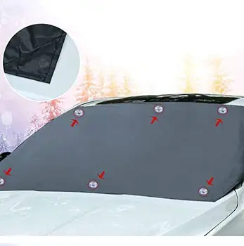 Universal Magnetic Parbriz Auto Stratul De Zăpadă Gheață De Iarnă Îngheț Garda Parasolar Protector Parbriz Acoperi