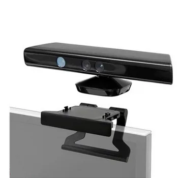 Utilizarea durabil din material Plastic Negru Plastic TV Clip Clemă de Montare Montare Suport stativ Potrivit pentru Microsoft Xbox 360 Senzor Kinect
