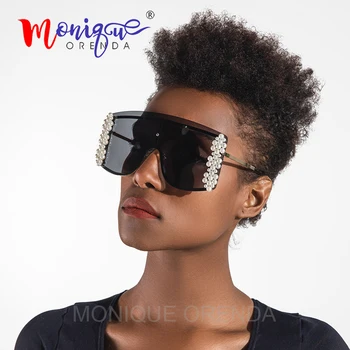 Windproof ochelari fără ramă Femei Supradimensionat Cadru Metalic ochelari de Soare Vintage de Protecție a Ochilor Nuante de ochelari de Soare pentru Femei en-Gros