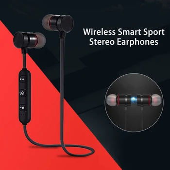 Wireless compatibil Bluetooth Căști Bas Căști cu fixare pe gât Sport Stereo În Ureche Căști Cu Microfon pentru IPhone Samsung z2