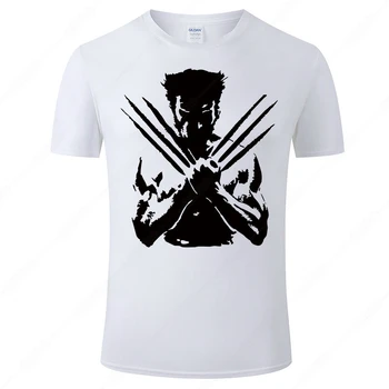 X-Men Wolverine T Cămașă Bărbați Femei T-Shirt De Vară 2021 Lupta Streetwear Tricou Bumbac Maneca Scurta, Imprimare Tricou Homme J43