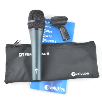микрофон E835 de înaltă calitate cu fir dinamic microfon,microfon professionnel studio de înregistrare E835