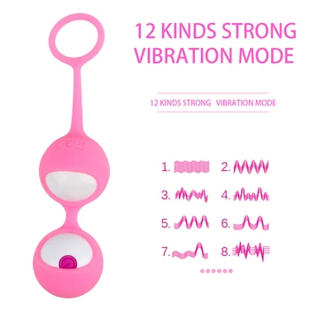 1-3 Etapa Vibratoare, Bile Vaginale Kegal Practicanta Chilotei Vibratoare Pentru Femei Jucării Sexuale Masturbator Ben Wa Geisha Masaj Erotic