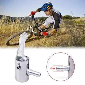 1 buc Biciclete Pneumatic Metal Pompa de Aer Înlocuire Duză Cap Pentru Sclaverand Valva Anvelopa Tub 6MM Ciclism Biciclete, Accesorii 6MM