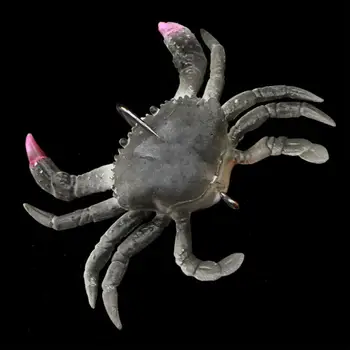 1 BUC crab cârlig baitSuper simulare singur cârlig crab momeala bionic momeala 10cm de Pescuit Lures