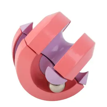 1 buc Deget Foi de Metal Pinball Puzzle Distractiv Minte-Gâdilat de Rotație Șirag de mărgele Spinner Copii și adulți Scuti de Stres Bean Infinity Toy