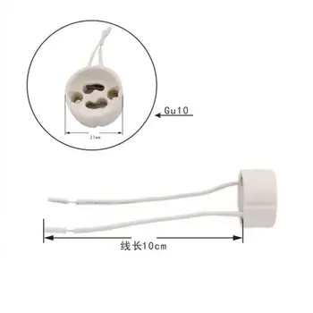 1 BUC GU10 Ceramice Conector Lampă Titularului 220V Conector Soclu Rezistent la Temperaturi Ridicate Si La Imbatranire