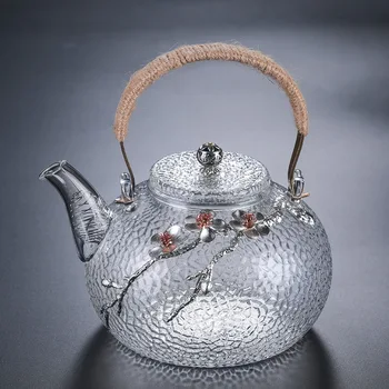 1 Buc rece de moda de design de moda de înaltă calitate acasă ceainic de sticlă 1210-01