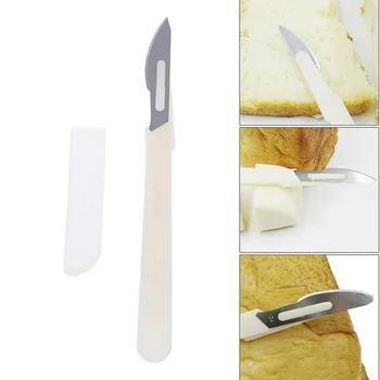 1 Cutit de Paine+1 capac de Bucătărie Pâine Brutari Lama Aspră Instrument Tăietor de Aluat Aluat Face Tăietor de Pâine Copt instrumente #W