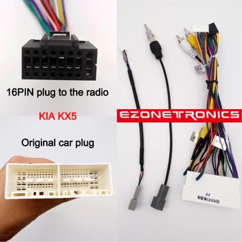 1-DVD Auto 2Din cu Mufă de Cablu Adaptor de Montare Dash Kituri Pentru KIA KX5 K2 Rio K5 Sorento PICANTO Dimineață CARENS RODON SPORTAGE Radio
