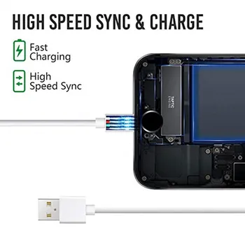 10 buc incarcator usb cablu pentru ipad cablu de repede pentru iphone Cablu de încărcare pentru iPhone 11 5s X 8 7 6s plus se xr xs ios cablu