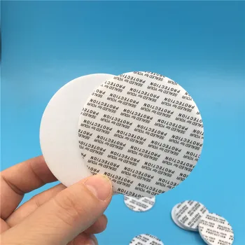 1000PCS alb Rotund Sticla de Plastic de Etanșare Autocolant anti-Scurgere Sprijinirea Ambalare Transport Gratuit washi adesivi etichete adesive