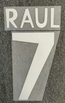 1998-2000 Retro #14 Guti #3 R. carlos Nameset #7 Raul de Imprimare de Fier pe Transfer Insigna