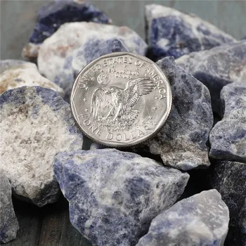 1buc Naturale Albastru Sodalit Pietre Prime Minerale-Specimen de Decor Acasă
