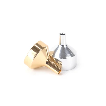 1buc Oțel Inoxidabil Mici Pâlnii Pentru Parfum Lichid Ulei Esențial de Umplere Sticla Goala de Ambalare Instrument Trimite de Argint de Culoare