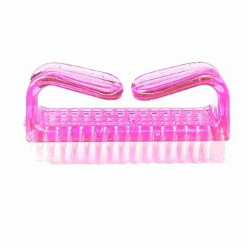 1buc Plastic Manichiura Pedichiura, Perii de Unghii, Perii de Curățare Moale Grijă Accesorii Machiaj Praf de Instrumente de Unghii Elimina T5N8
