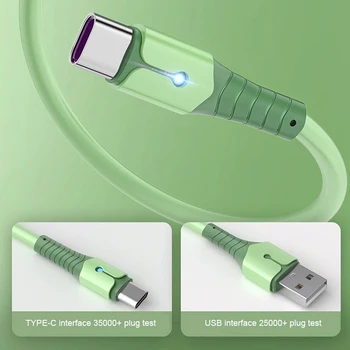1M 1,5 M 2M Lichid de Silicon Incarcator Cablu Pentru iPhone 12 Mini 11 Pro Max XS XR X SE 8 7 6 Plus Cablu de Date USB pentru Încărcarea Telefonului Sârmă