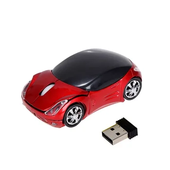 2.4 Ghz 3-Buton de 1200 DPI Wireless Mouse-ul Masina Drăguț Forma Mouse Optic Wireless USB mouse Wireless pentru Laptop-Calculator Desktop