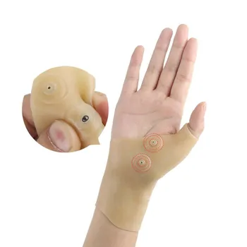 2 buc Terapia Magnetică Încheietura mâinii Mână Deget Presiune Suport Corector Ameliorarea Durerii