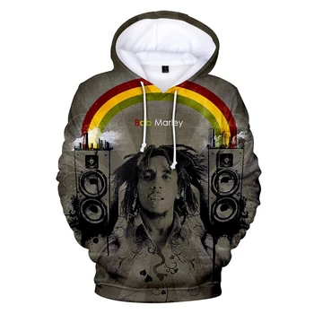 2 la 14 ani pentru Copii hanorac Imprimate 3D Supradimensionate, Haine Reggae Bob Marley Hanorace Barbati Jachete pentru Femei Trening