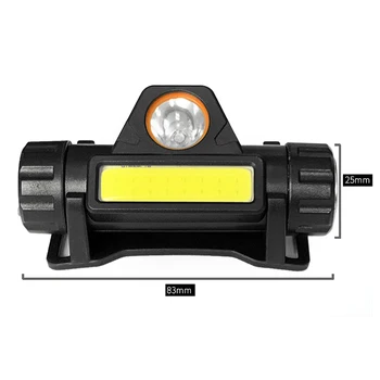 2020 Super-Lumina LED-uri Faruri Far T6 Cap Lampă de Putere lanterna Lanterna Cap de Lumină Mai bun Pentru Camping/pescuit de Noapte în aer Liber