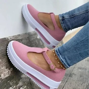 2021 Femei Sandale Vintage Pantofi Wedge Femeie Catarama Curea de Paie Fund Gros Sandale cu Platforma Turma Pene de Pantofi pentru Femei