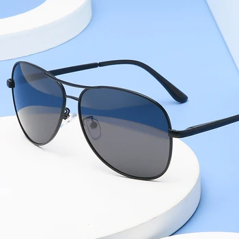 2021 Noi Fotocromatică ochelari de Soare Polarizat Cameleon Decolorare de Conducere a aviației ochelari de Soare pentru barbati femei UV400 cadru metalic