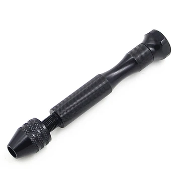 25pc Twist Drill Bit Set Mini Drept Coadă Mic Burghiu de 0,5-3,0 mm Naturale Negre Perforate pentru prelucrarea Lemnului Burghiu de Mână