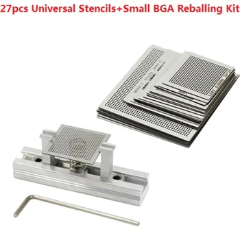 27Pcs/36buc BGA Șabloane Universal, Direct Încălzire Stencil Cu BGA Reballing Kit Pentru SMT SMD Chip IC Reball Instrumente de Reparare