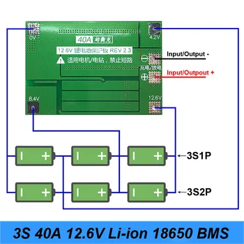 2S 3S 4S 5S 6S 10S 13S Li-ion Baterie cu Litiu 18650 Incarcator PCB BMS Bord de Protecție Pentru șurubelniță acumulator Lipo Modulul de Celule 2S