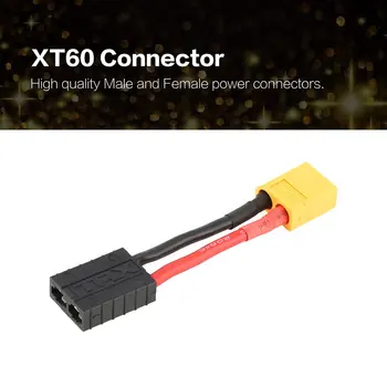 3cm de sex Masculin Conector XT60 La Feminin TRX PENTRU Traxxas Adaptor Cablu Pentru RC Baterie Convertor Jucării Control de la Distanță Accesorii